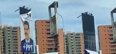 Maduro'nun posterlerinin indirildiği video güncel mi?