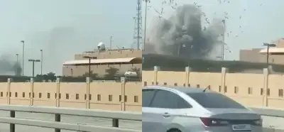 Görüntüler İran'ın Bahreyn'deki ABD karargahına saldırı anını mı gösteriyor?