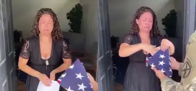 Video asker eşinin ölüm haberini alan ABD'li kadını mı gösteriyor?