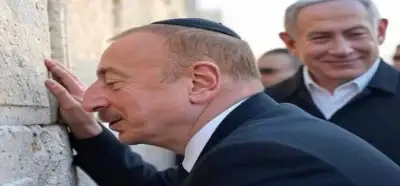 İlham Aliyev’i Ağlama Duvarı’nda gösteren görüntü gerçek mi?