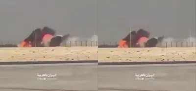 Video İran'ın vurduğu İsrail uçağının BAE'ye düştüğünü mü gösteriyor?