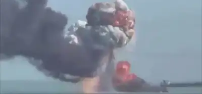 Video İran’ın batırdığı ABD gemisini mi gösteriyor?