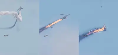 Video İran'ın ABD'ye ait F-15'leri düşürdüğünü mü gösteriyor?