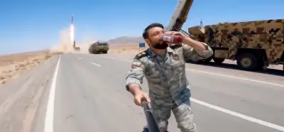 İranlı askerin İsrail'e füze atılırken çektiği video gerçek mi?