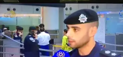 İran saldırısında Kuveytli bir subayın canlı yayında bayıldığı iddiası