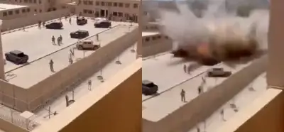 Görüntü Katar’daki ABD üssüne yapılan saldırıyı mı gösteriyor?