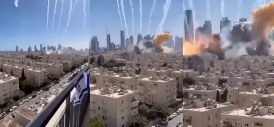 Tel Aviv'e atılan füzeleri gösterdiği iddia edilen video gerçek mi?