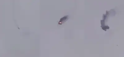 Video İran'ın vurduğu ABD helikopterini mi gösteriyor?