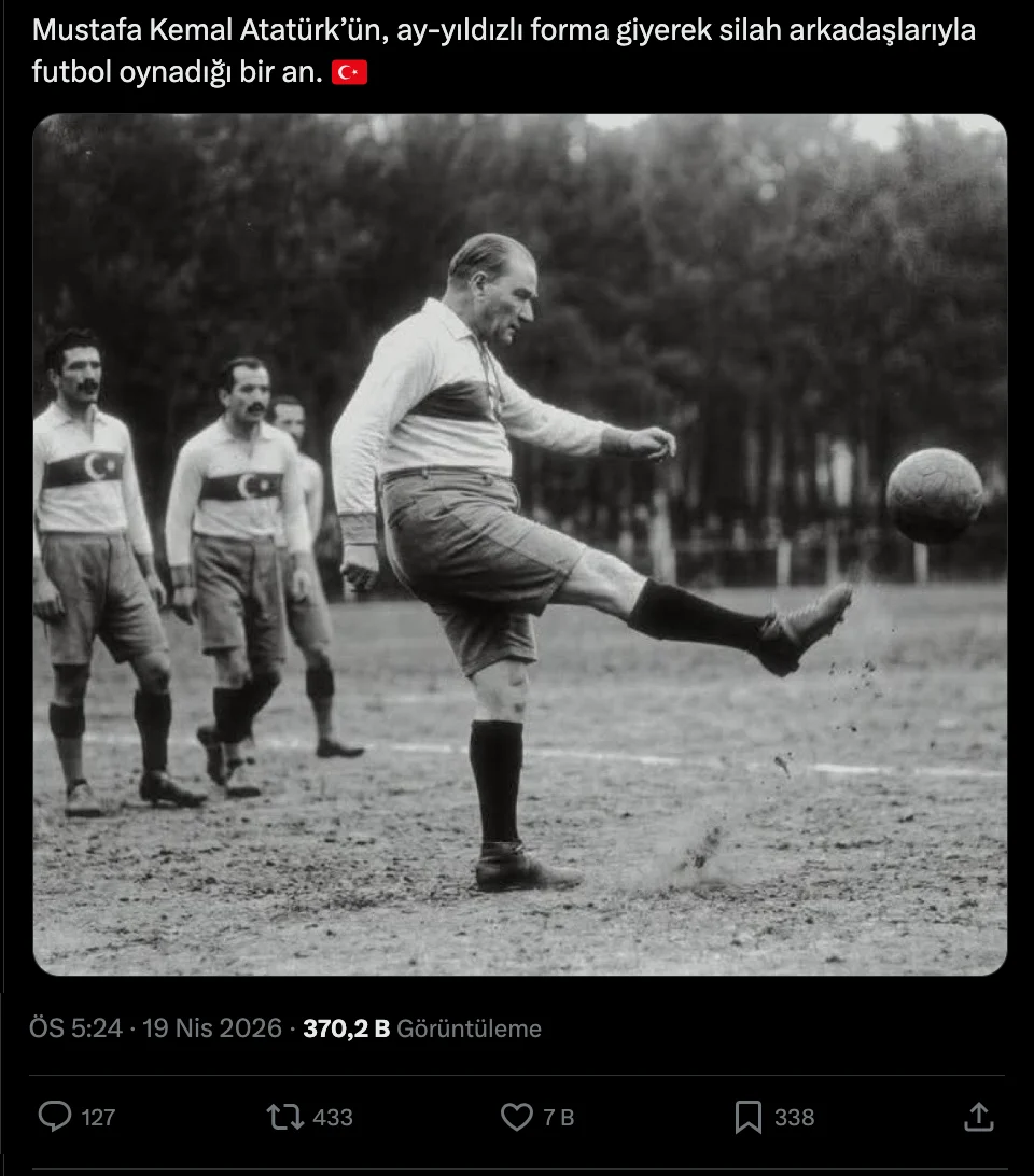 ataturk un futbol oynadigi fotograf gercek mi 1 07041200