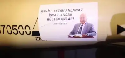 Füzeye Erbakan’ın sözünün yapıştırıldığını gösteren video gerçek mi?