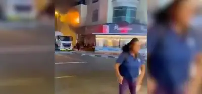 Video İran saldırısının ardından İsrail'deki patlamaya mı ait?