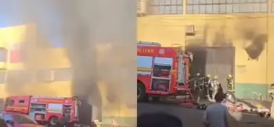 Görüntü İsrail’e düzenlenen füze saldırısını söndüren itfaiyecileri mi gösteriyor?