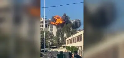 Görüntü İsrail'e yapılan saldırıları mı gösteriyor?