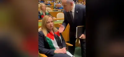 Meloninin Netanyahunu görməzdən gəldiyini göstərən görüntü gerçəkdir?