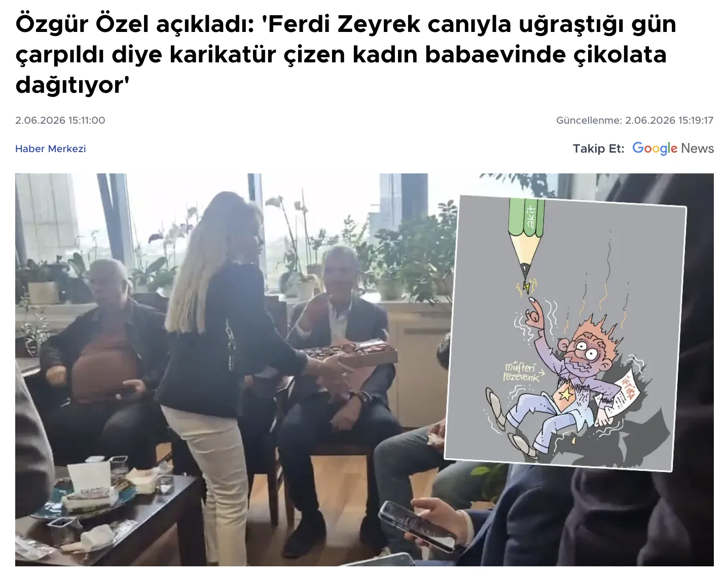 chp genel merkezi nde cikolata dagitan ve ferdi ze 1 7eb1e15e