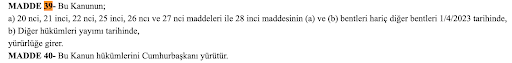 39uncu madde yasa