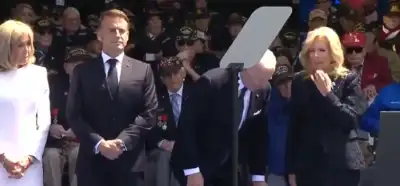 Biden’ın var olmayan bir sandalyeye oturmaya çalıştığı iddiası