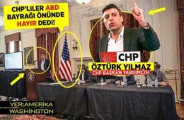 CHP’li Öztürk Yılmaz'ın ABD bayrağı önünde “Hayır” dediği iddiası