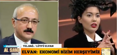Flash TV’de Al Sana Haber programına bağlanan kişinin Lütfi Elvan olduğu iddiası