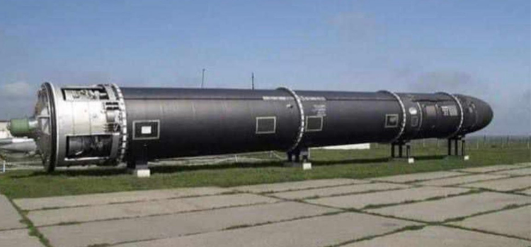Fotoğrafın Rusya'nın Satan 2 adlı nükleer füzesini gösterdiği iddiası