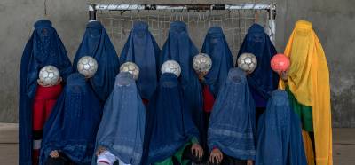 Fotoğrafın Afganistan kadın milli takımını gösterdiği iddiası