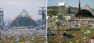 Görüntülerin Glastonbury Festivali’nde Greta Thunberg’in konuşmasından sonra kaydedildiği iddiası