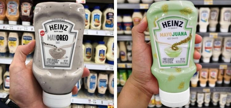 Heinz firmasının Oreo ve marihuanalı mayonez ürettiği iddiası