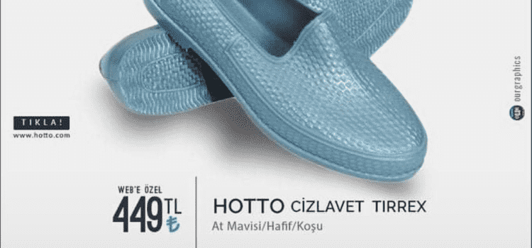 Hotto markasının 450 TL'ye lastik ayakkabı sattığı iddiası