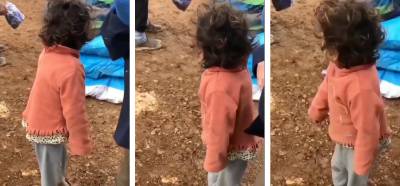 Kız çocuğunu gösteren videonun güncel olduğu iddiası