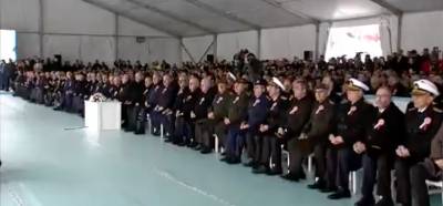 MSB'nin paylaştığı videoda Deniz Harp Okulu Marşı’nın kesildiği iddiası