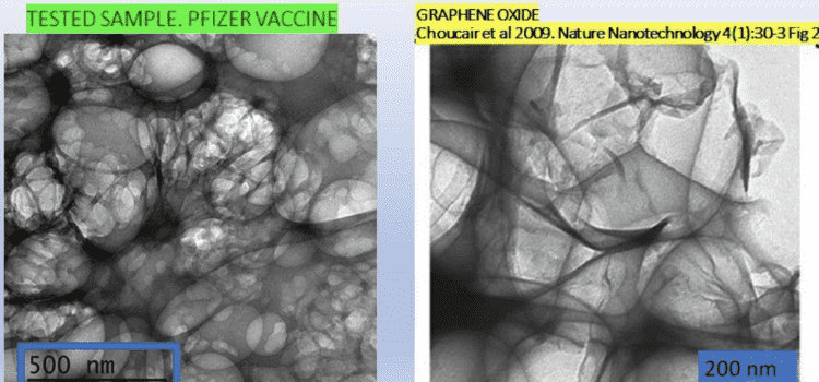 Pfizer/BioNTech Covid-19 aşısının yüzde 99'unun grafen oksit olduğu iddiası