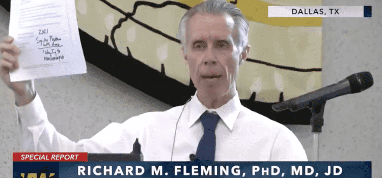Richard M. Fleming’in aşılarla ilgili iddiaları