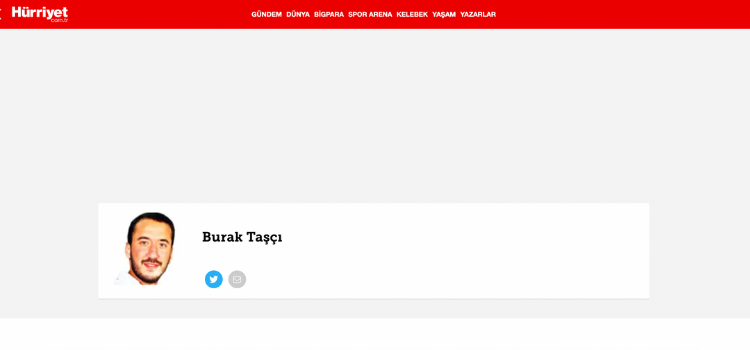 Sedat Peker'in paylaşımları sonrası Burak Taşçı'nın yazılarının Hürriyet'in yazarlar sayfasından kaldırıldığı iddiası