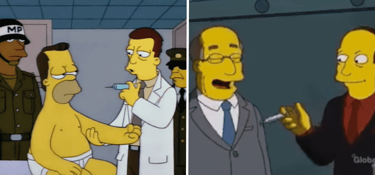 The Simpsons dizisinin koronavirüsü ve aşıyı önceden bildirdiği iddiası