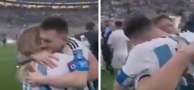 Videoda Messinin qucaqlaşdığı şəxsin anası olduğu iddiası