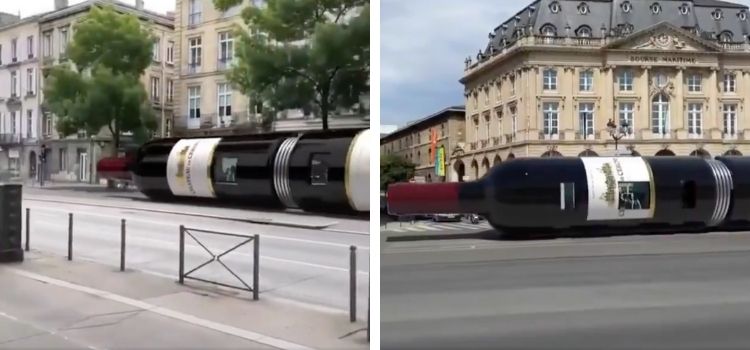 Videonun Bordeaux’daki tramvayları gösterdiği iddiası