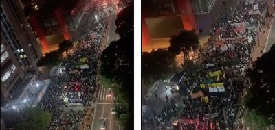Videonun Türkiye’deki güncel protestoları gösterdiği iddiası