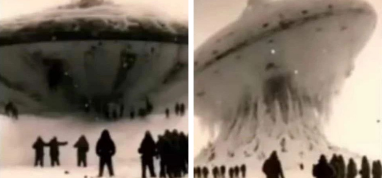 Görsellerin Antarktika’dan ve bölgede görüntülenen UFO'ları gösterdiği iddiası