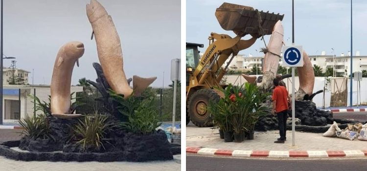 Balık heykellerinin Ardahan'dan olduğu iddiası