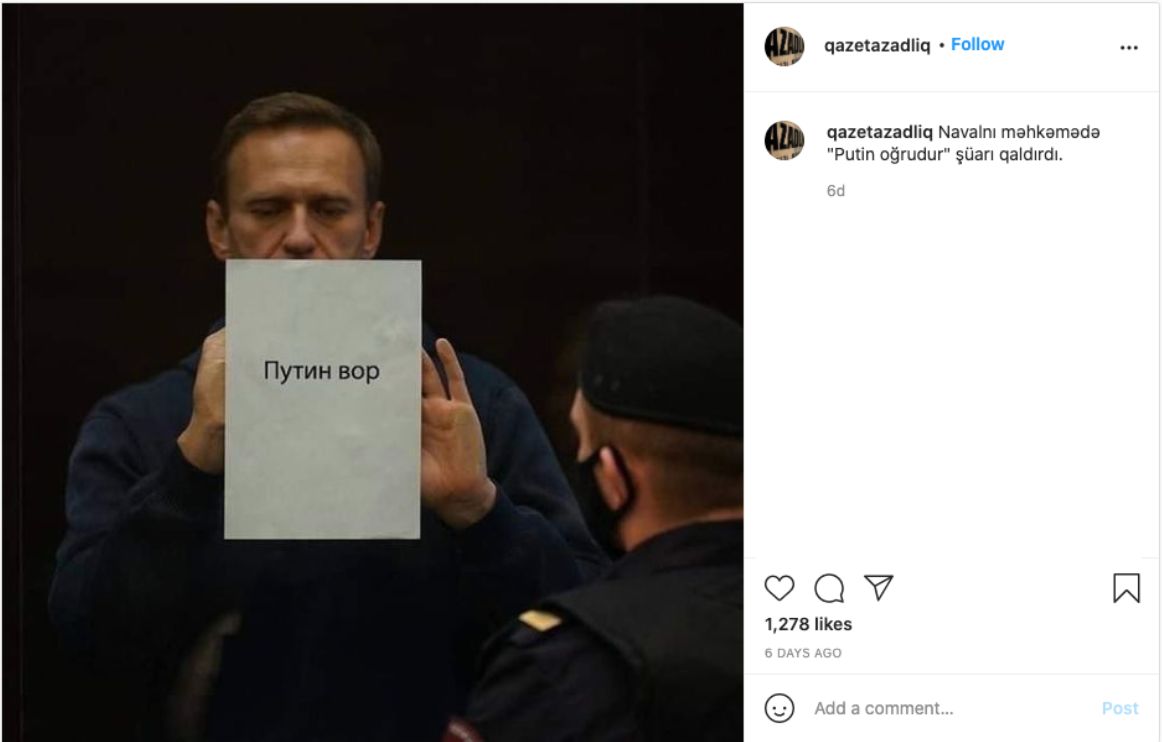 az analiz aleksey navalninin mhkmd putin ogrudur yazili plakat qaldirdigi iddiasi