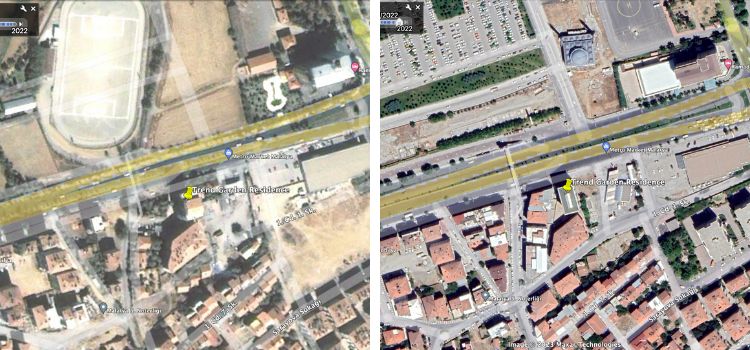 az otel karsilastirma google earth
