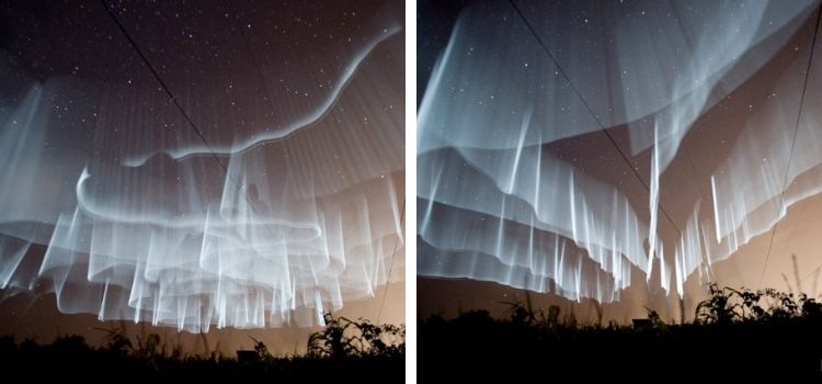 Fotoğrafların beyaz kutup ışıklarını gösterdiği iddiası