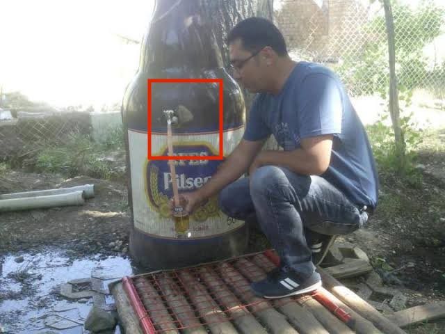 bira sisesi kirik
