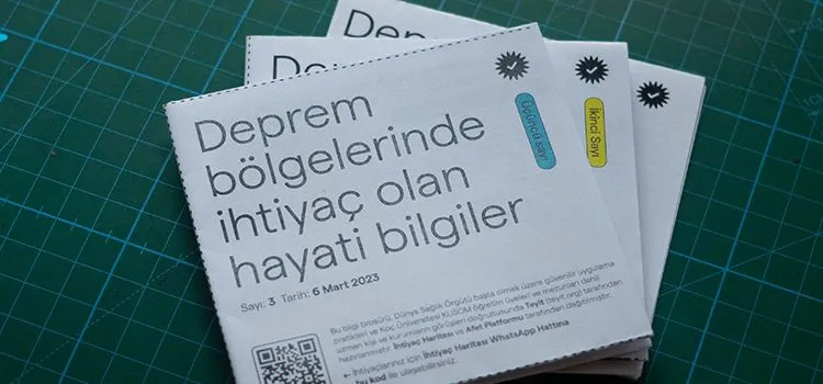 deprem bolge cevrimdisi brosur