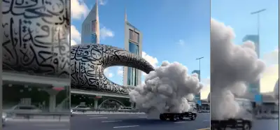 Dubai'de kamyonla taşınan yapay bulut videosu gerçek mi?