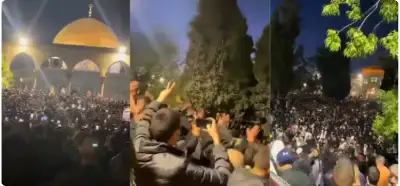Videoda İranın hücumunun Əl-Əqsa məscidində qeyd edildiyi göstərir?