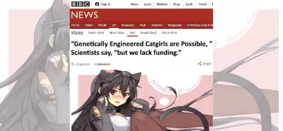 BBC’nin “Genetiğiyle oynanmış kedi kızlar mümkün" başlıklı haber yaptığı iddiası