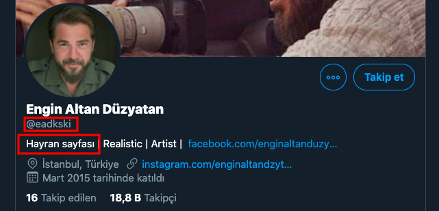 Engin Altan Düzyatanın Azərbaycanı dəstəkləyən tweet paylaşdığı iddiası