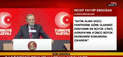 Erdoğan’ın “Satın alma paritesine göre dünyada birinci, Avrupa’da dördüncüyüz” dediği iddiası
