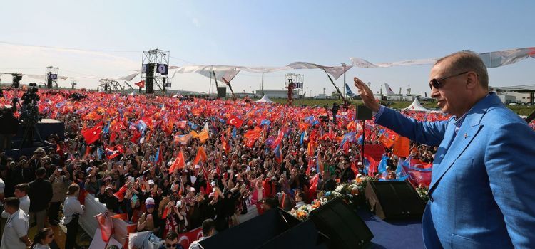 Ərdoğanın 7 May İstanbul mitinqinə bir milyon 700 min vətəndaşın qatıldığı iddiası